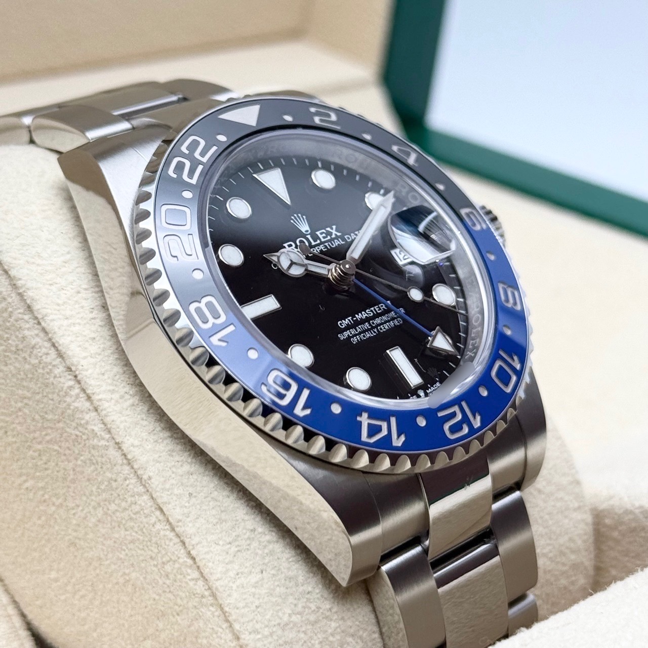 ����å��� GMT�ޥ�����II 126710BLNR �Хåȥޥ� �����������֥쥹 40mm