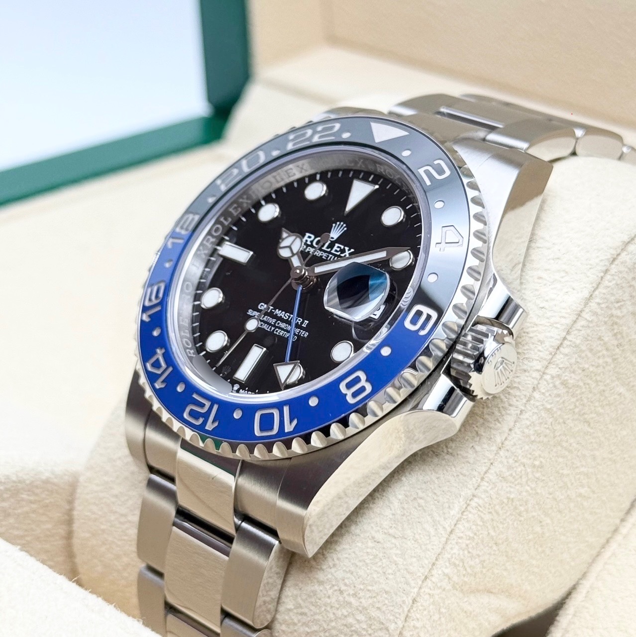 ����å��� GMT�ޥ�����II 126710BLNR �Хåȥޥ� �����������֥쥹 40mm