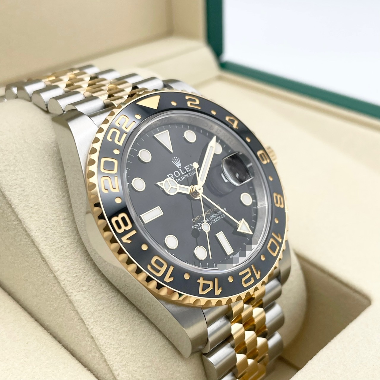 ڸòۥå GMTޥII 126713GRNR ֥å ӥ꡼֥쥹 40mm