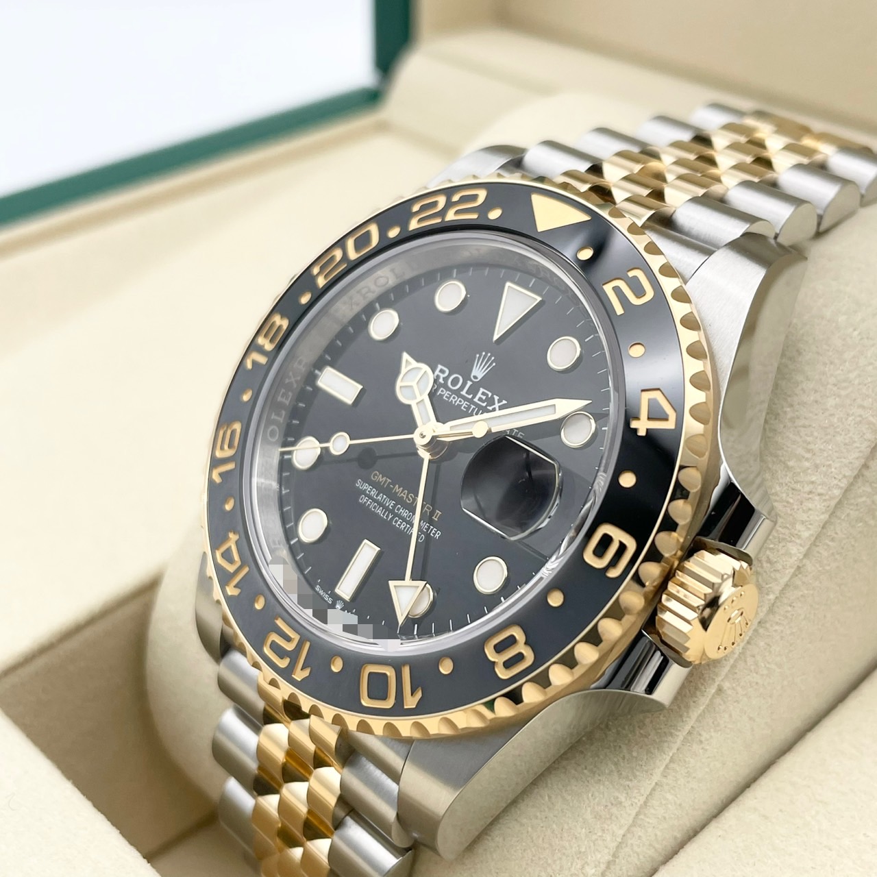 ڸòۥå GMTޥII 126713GRNR ֥å ӥ꡼֥쥹 40mm