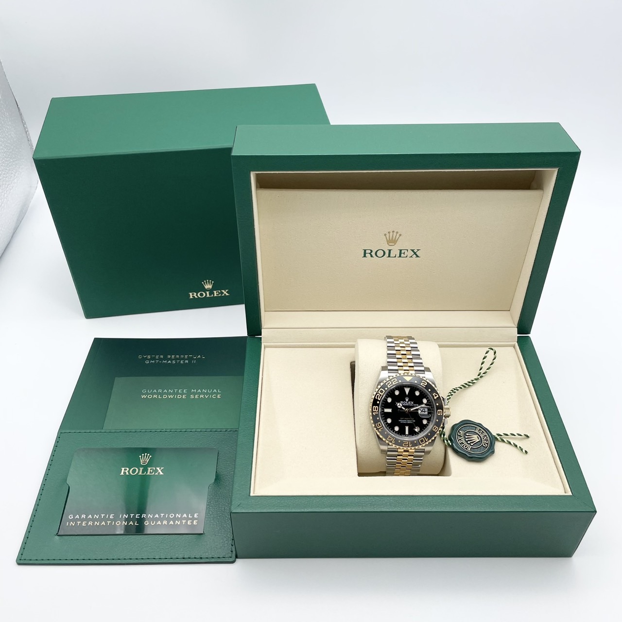 ڸòۥå GMTޥII 126713GRNR ֥å ӥ꡼֥쥹 40mm