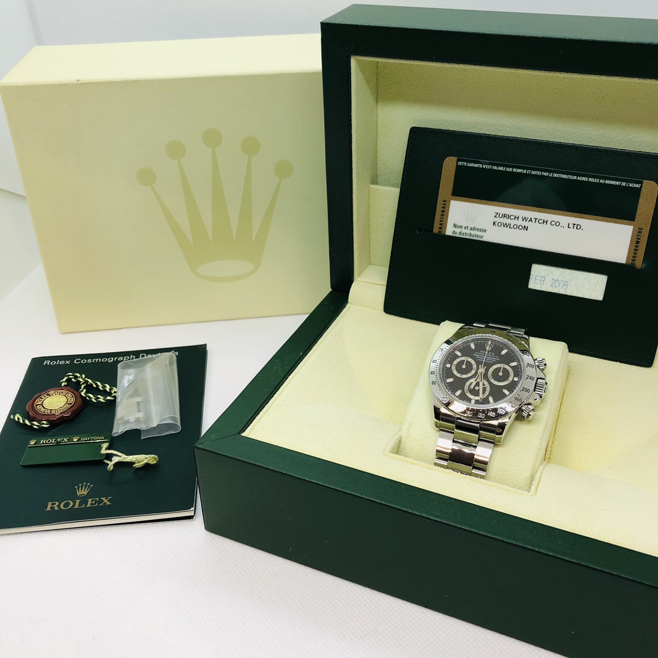 ロレックスコスモグラフ デイトナ 116520 ブラック 2008年ギャラ