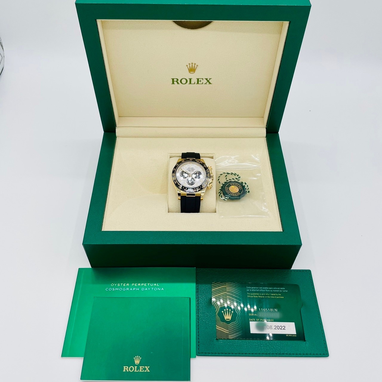 ����å��� �ǥ��ȥ� 116518LN ��ƥ��饤�ȡ��֥�å� �֥�å���С��٥�� 40mm