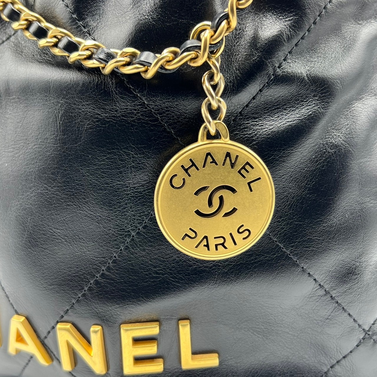 CHANEL ����ͥ�22 �������󥷥����� �֥�å� �����ե�����