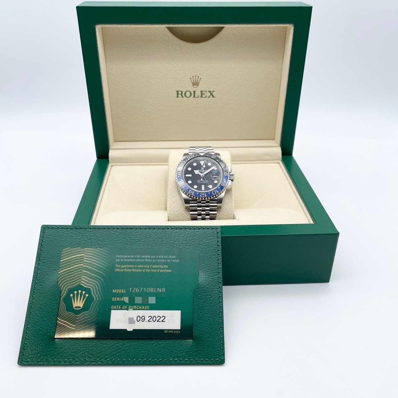 ��ǯ�����紶�պס��ۥ���å��� GMT�ޥ�����II 126710BLNR �Хåȥޥ� ����ӥ꡼�֥쥹 40mm