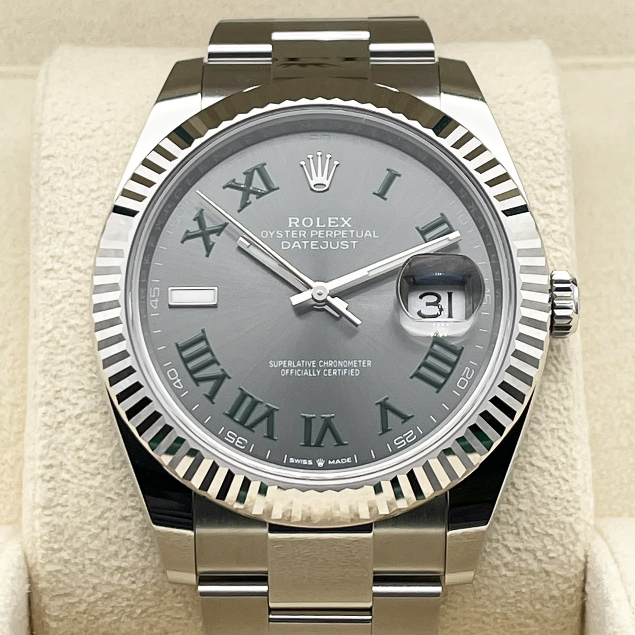 �ڸ����ò��ۥ���å��� �ǥ��ȥ��㥹�� 126334 ���졼�ȥ����ޥ� �����������֥쥹��å�  41mm