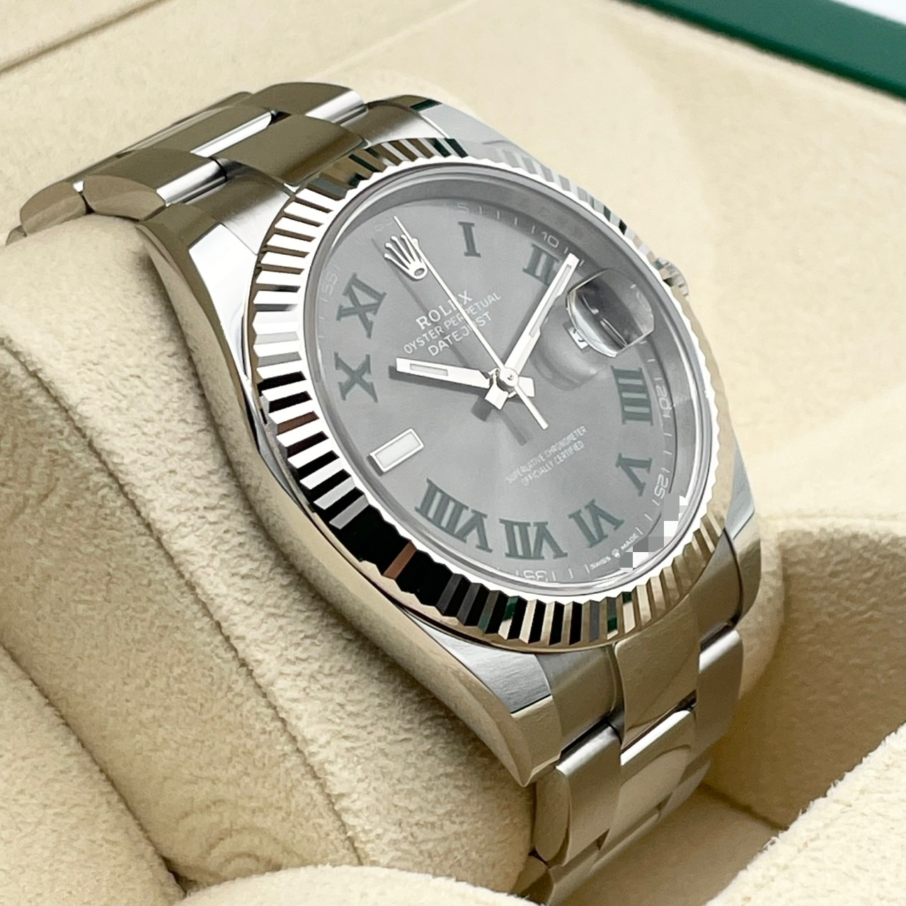 �ڸ����ò��ۥ���å��� �ǥ��ȥ��㥹�� 126334 ���졼�ȥ����ޥ� �����������֥쥹��å�  41mm