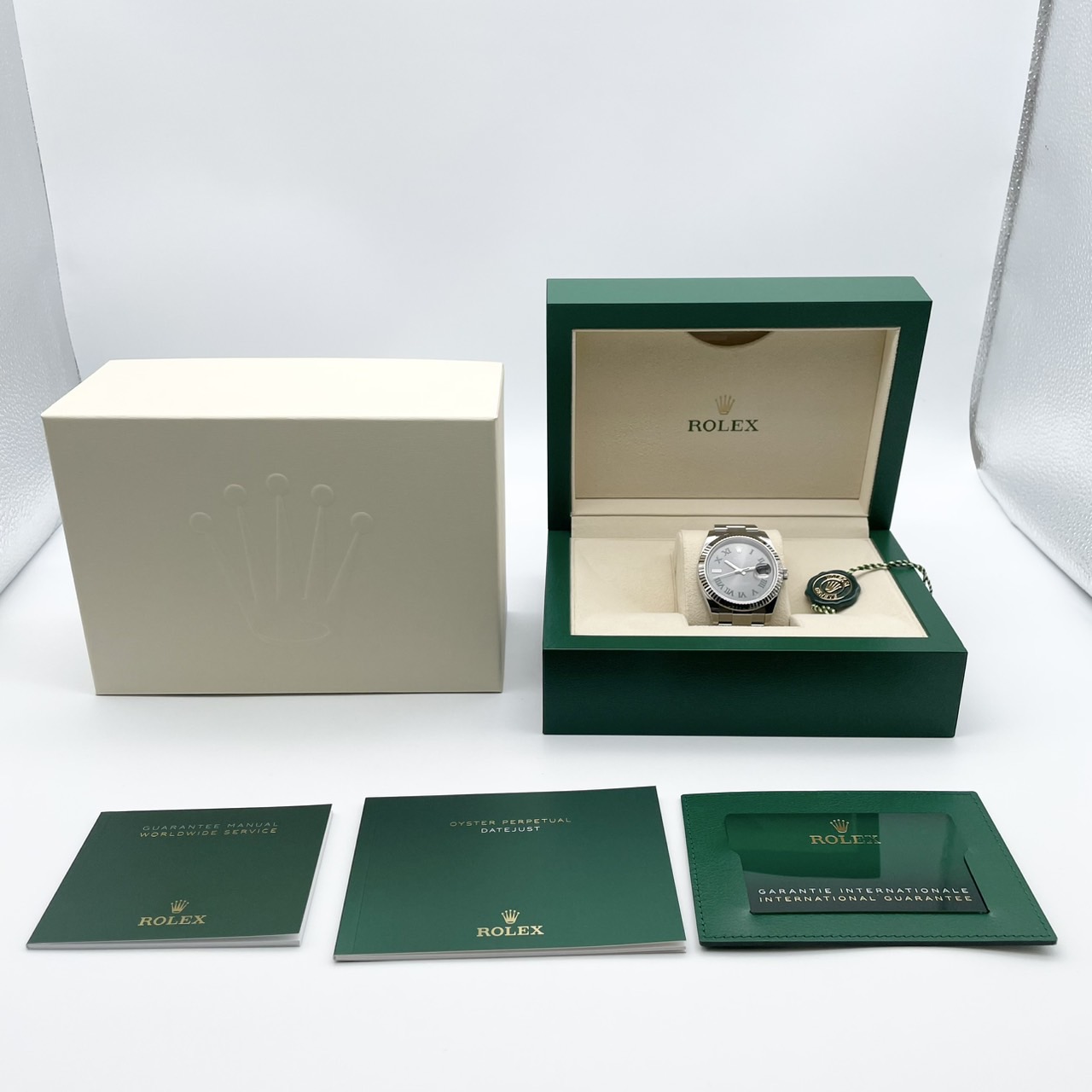 �ڸ����ò��ۥ���å��� �ǥ��ȥ��㥹�� 126334 ���졼�ȥ����ޥ� �����������֥쥹��å�  41mm