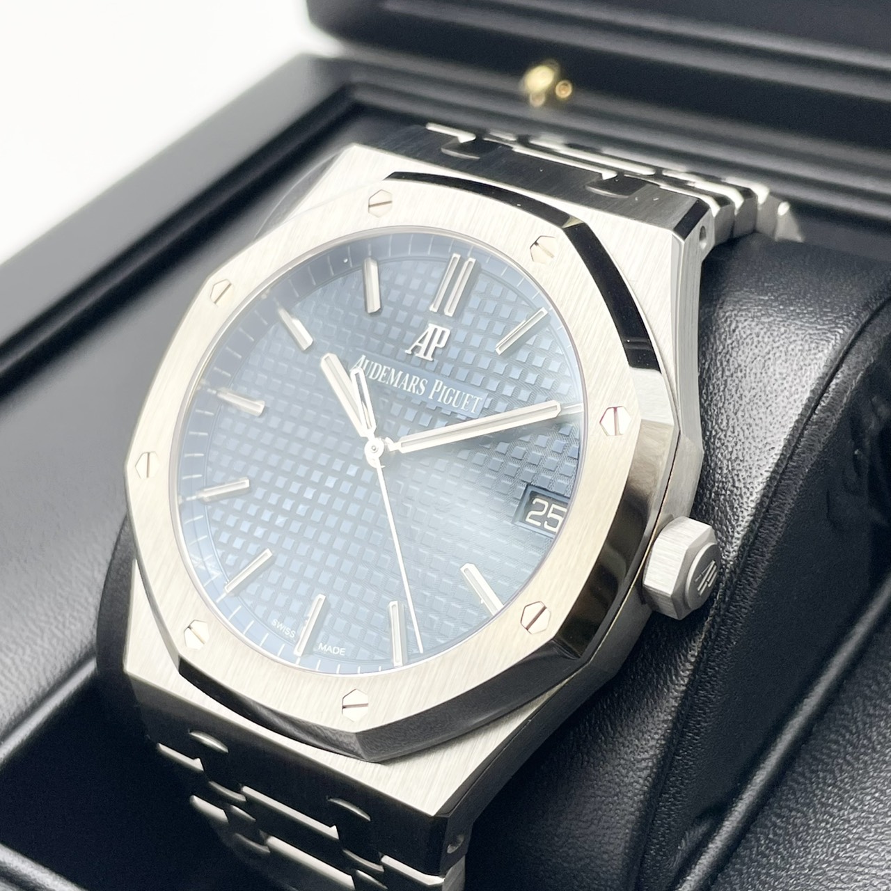 �ڵ��Ťʿ���̤�����ʡ��ۥ����ǥޥԥ� ������륪���� 15500ST.OO.1220ST.01 �֥롼 41mm