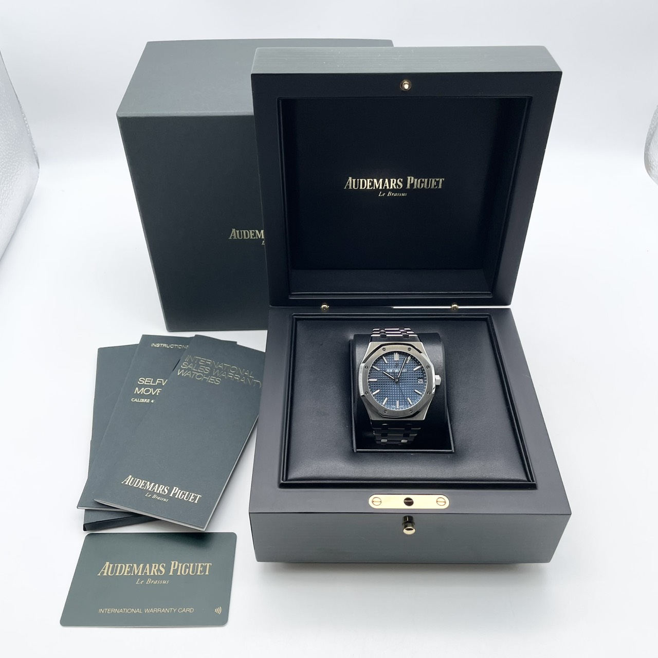 �ڵ��Ťʿ���̤�����ʡ��ۥ����ǥޥԥ� ������륪���� 15500ST.OO.1220ST.01 �֥롼 41mm