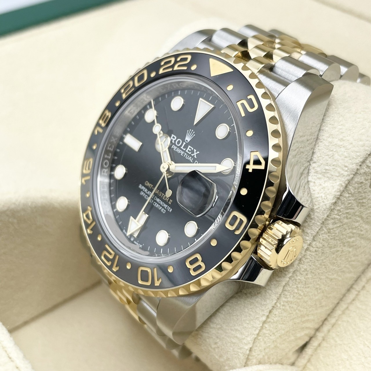 ����å��� GMT�ޥ�����II 126713GRNR �֥�å� 40mm