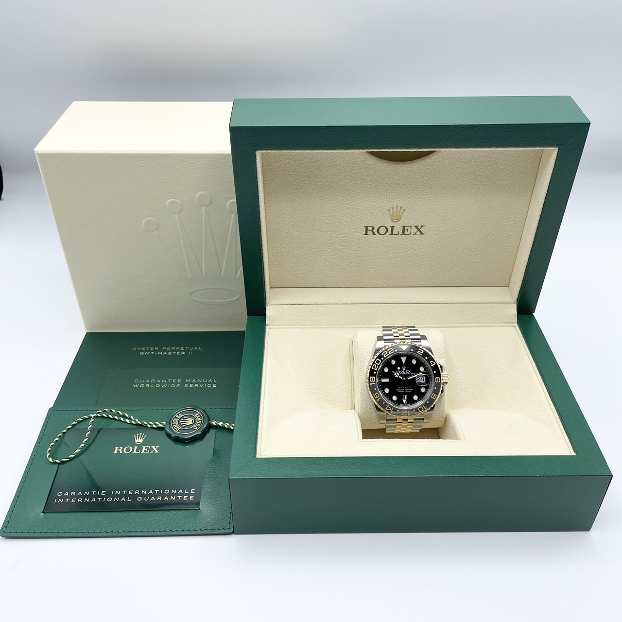 ����å��� GMT�ޥ�����II 126713GRNR �֥�å� 40mm