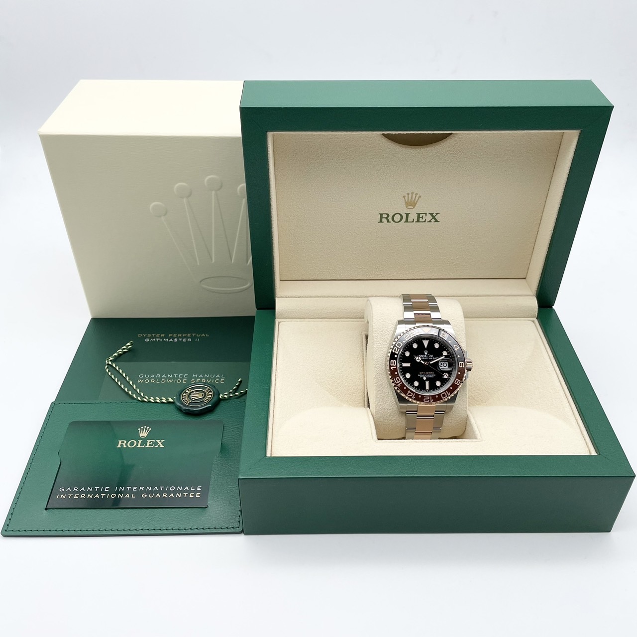 �ڷ����ò��ۥ���å��� GMT�ޥ�����II 126711CHNR �֥�å� 40mm