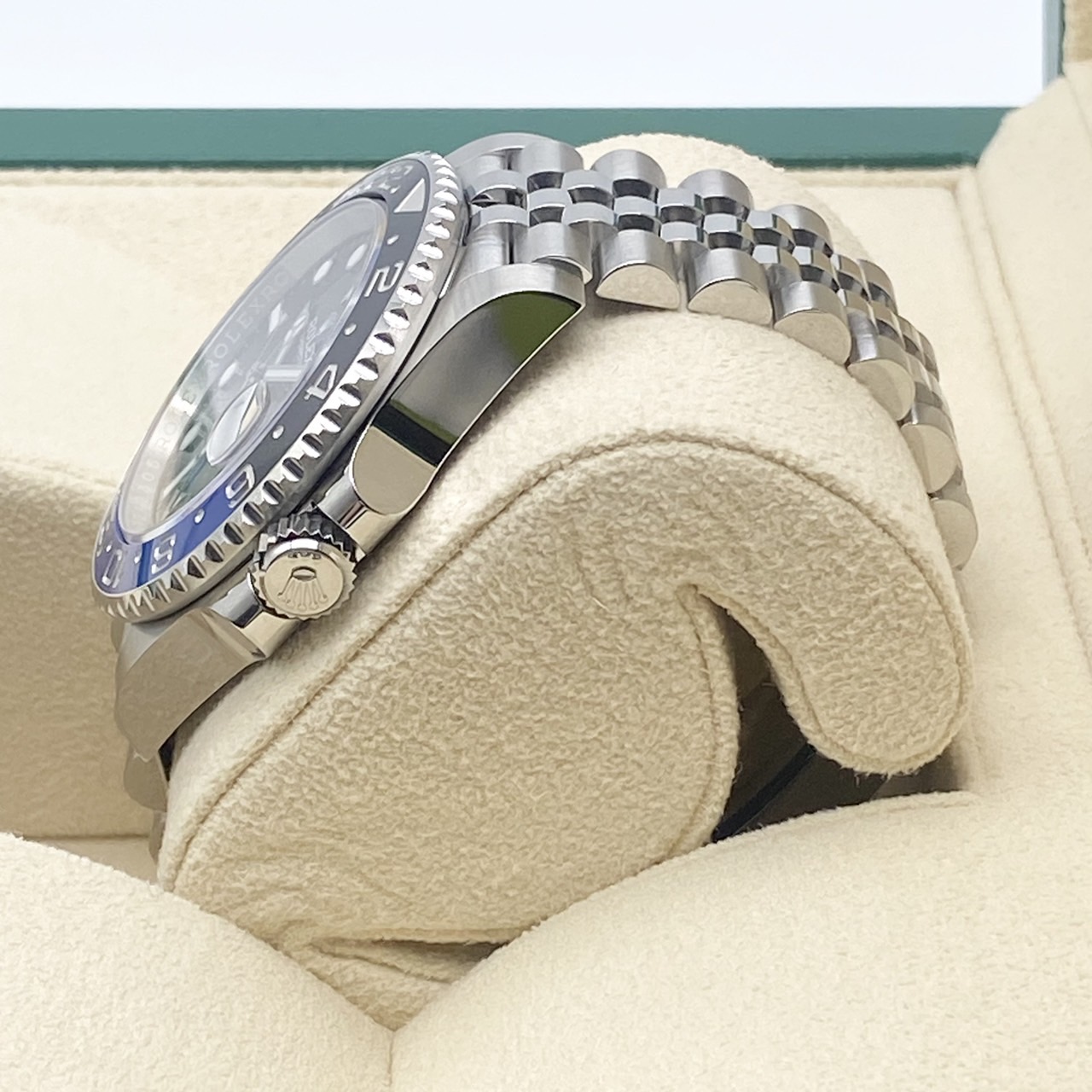 ����å��� GMT�ޥ�����II 126710BLNR �֥�å� ���ƥ�쥹������ ����ӥ꡼�֥쥹��å� 40mm