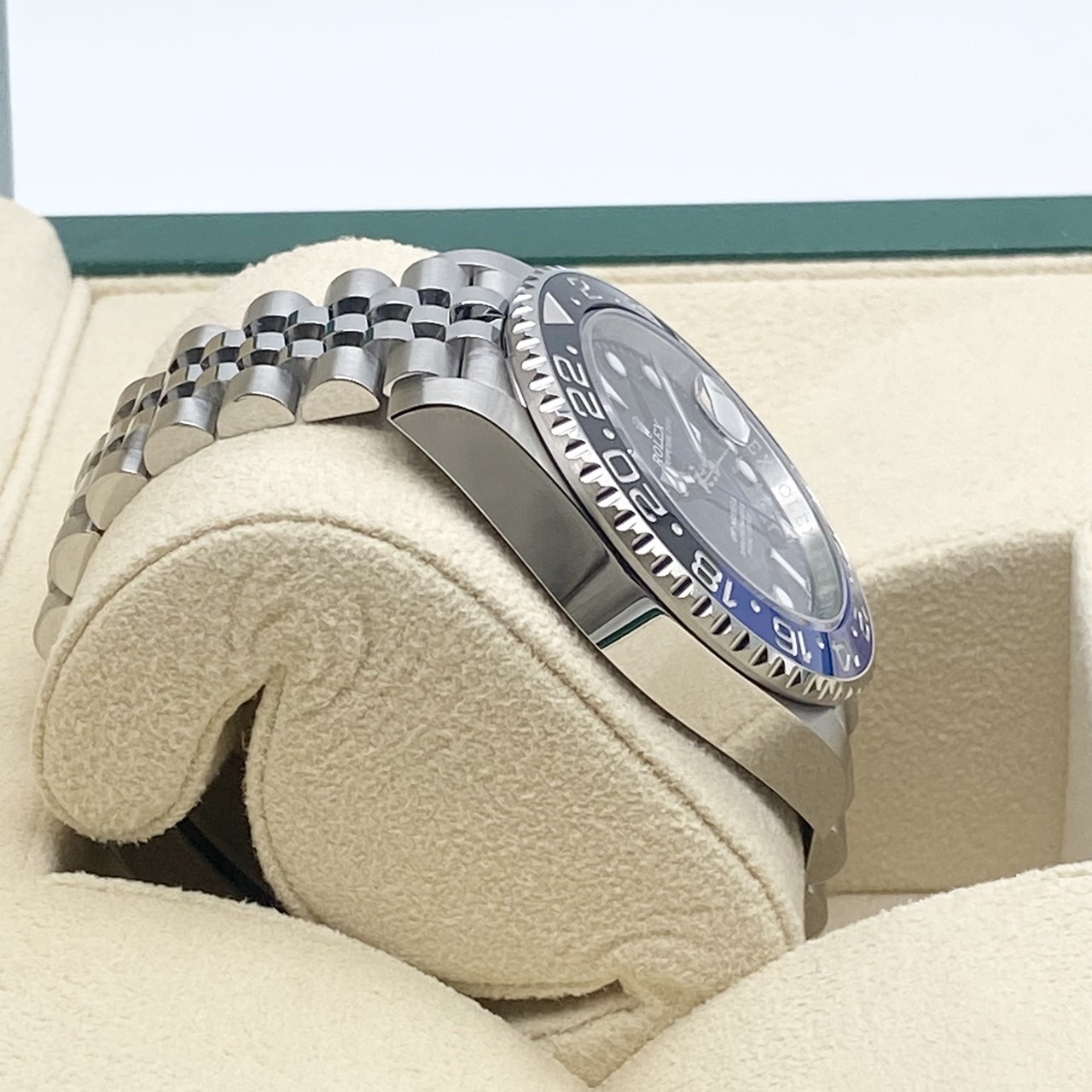 ����å��� GMT�ޥ�����II 126710BLNR �֥�å� ���ƥ�쥹������ ����ӥ꡼�֥쥹��å� 40mm