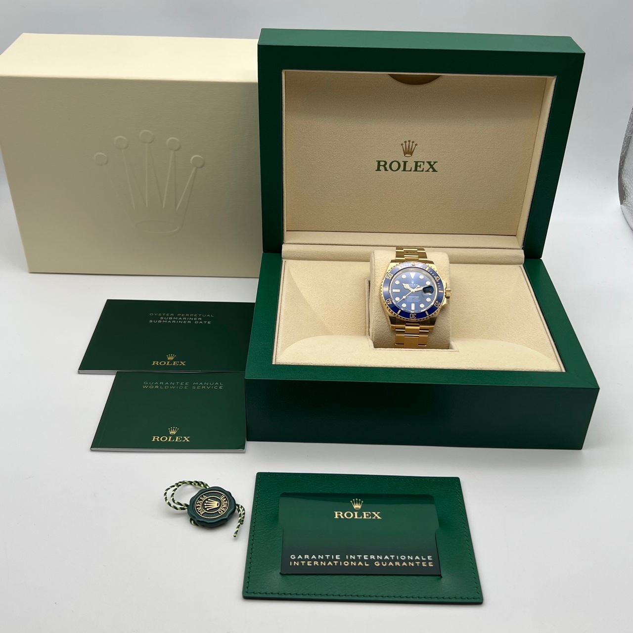 �ڤ��Ͳ����ò��ۥ���å��� ���֥ޥ꡼�� �ǥ��� 126618LB �������֥롼 41mm