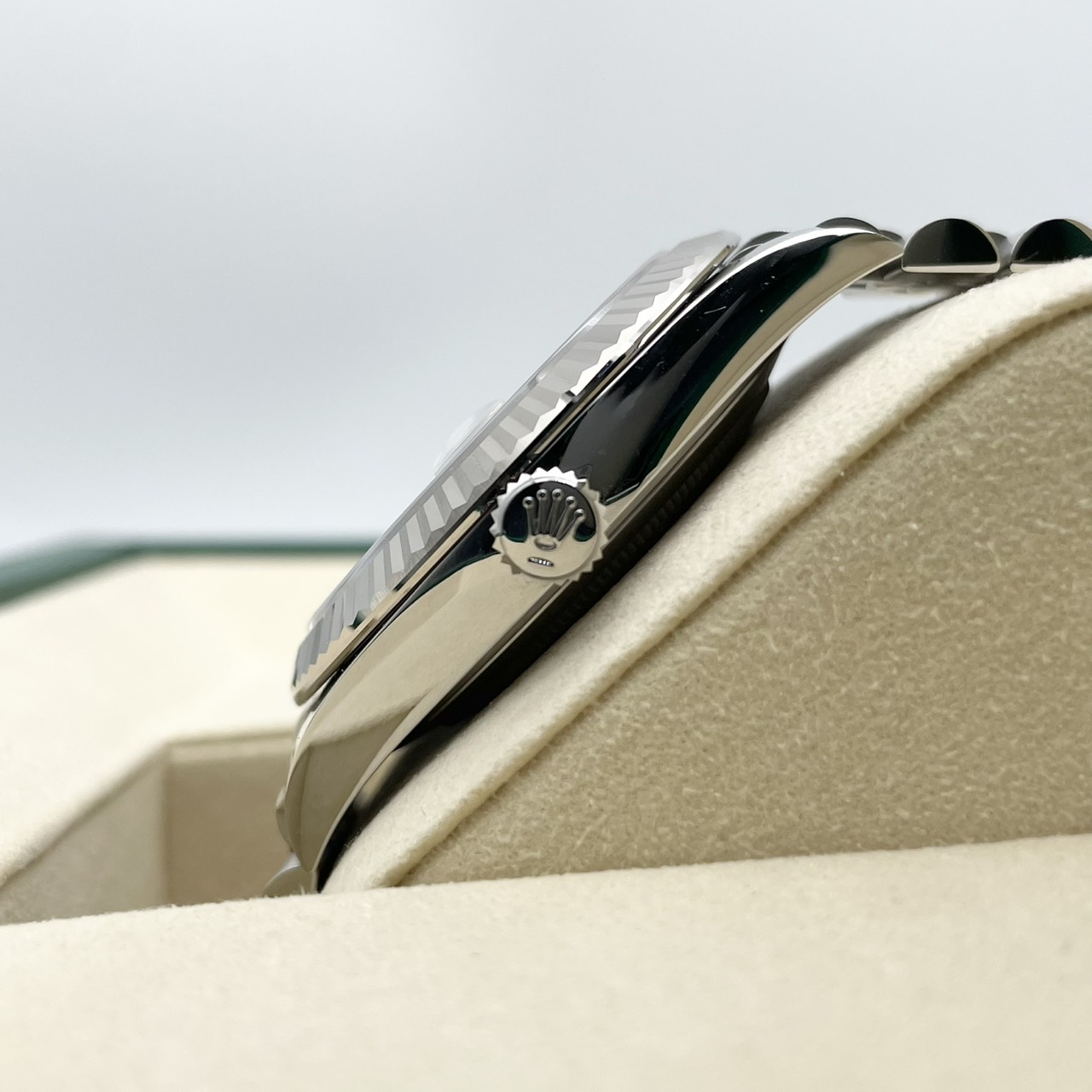 ����å��� �ǥ��ȥ��㥹�� 126334  �ۥ磻�ȥ����� ����ӥ꡼�֥쥹 41mm