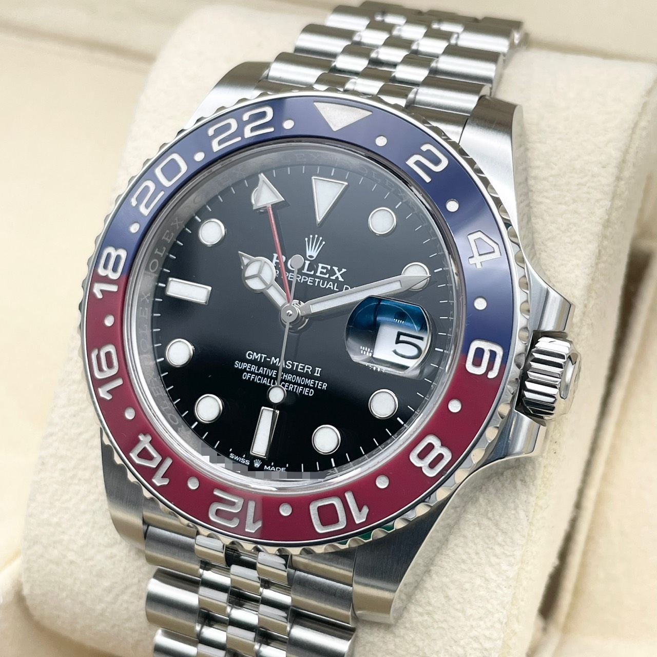 ��MK1�٥��롪���֥�ǥ�ۥ���å��� GMT�ޥ�����II 126710BLRO �ڥץ� ����ӥ꡼�֥쥹��å� �֥�å� 40mm