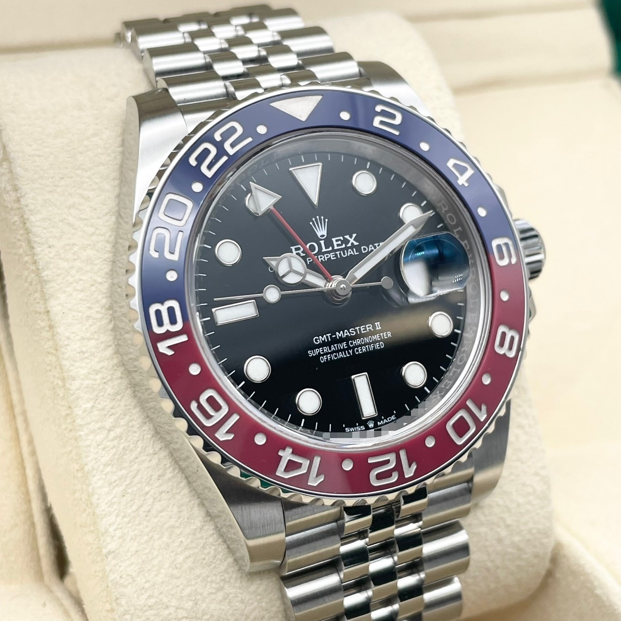 ��MK1�٥��롪���֥�ǥ�ۥ���å��� GMT�ޥ�����II 126710BLRO �ڥץ� ����ӥ꡼�֥쥹��å� �֥�å� 40mm
