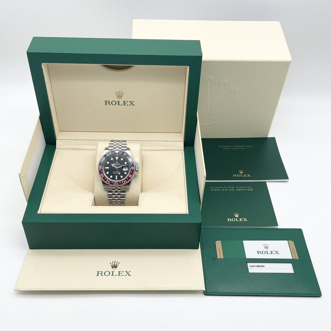 ��MK1�٥��롪���֥�ǥ�ۥ���å��� GMT�ޥ�����II 126710BLRO �ڥץ� ����ӥ꡼�֥쥹��å� �֥�å� 40mm