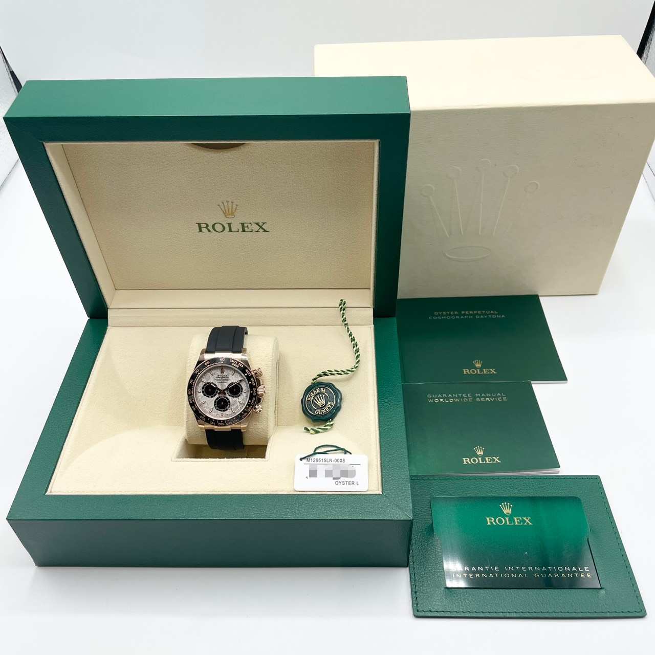 ���ݾڽ�����2026ǯ8��ۥ���å��� �ǥ��ȥ� 126515LN ��ƥ��饤�� ���С�������������� 40mm