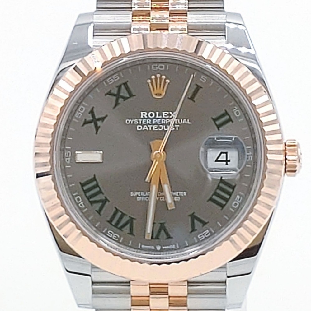 ロレックス デイトジャスト 126331 スレートローマ ジュビリーブレス