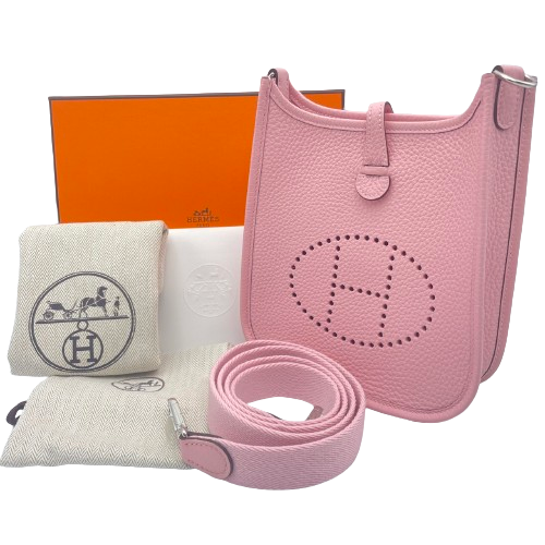 エルメス　ミニエヴリン　TPM ローズメキシコ HERMES エルメス ショルダーバッグ エヴリン(エブリン) 16 TPM