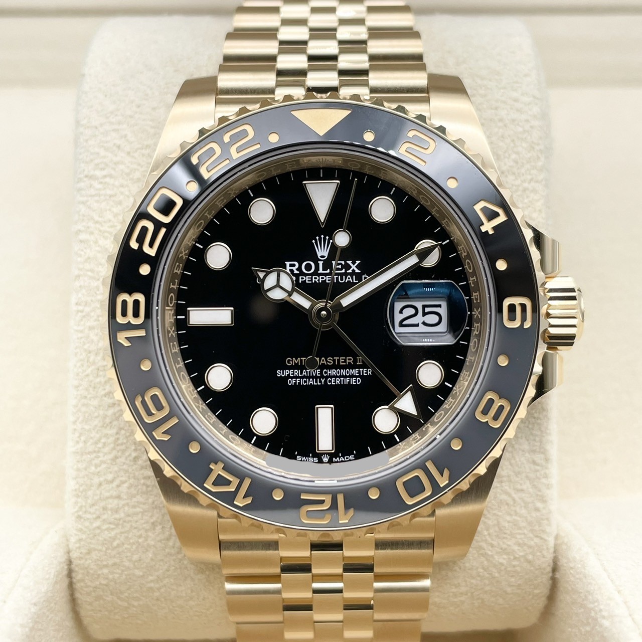 �ڥ֥�å��ե饤�ǡ��ò��ۥ���å��� GMT�ޥ�����II 126718GRNR ����ӥ꡼�֥쥹��å� �֥�å� 40mm