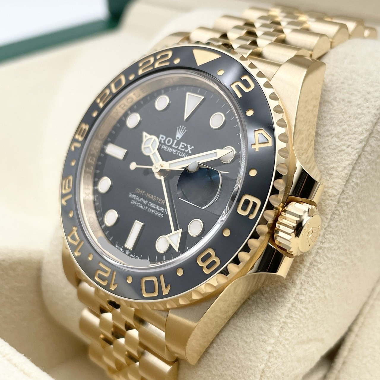 �ڥ֥�å��ե饤�ǡ��ò��ۥ���å��� GMT�ޥ�����II 126718GRNR ����ӥ꡼�֥쥹��å� �֥�å� 40mm