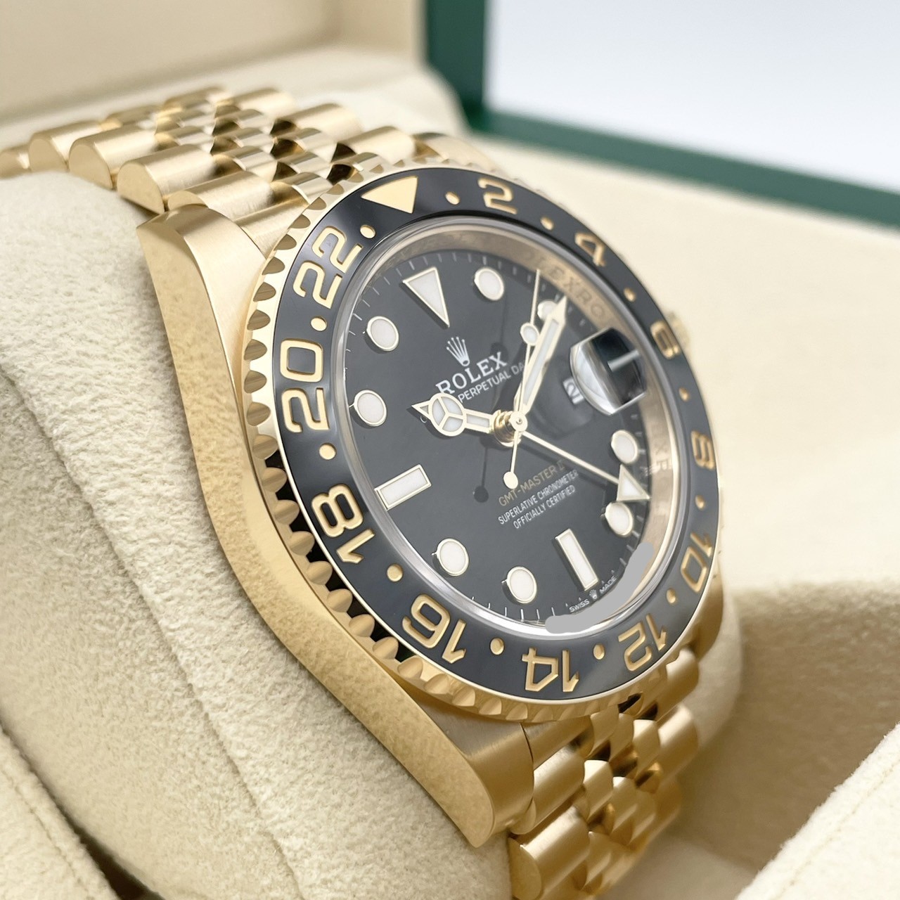 �ڥ֥�å��ե饤�ǡ��ò��ۥ���å��� GMT�ޥ�����II 126718GRNR ����ӥ꡼�֥쥹��å� �֥�å� 40mm