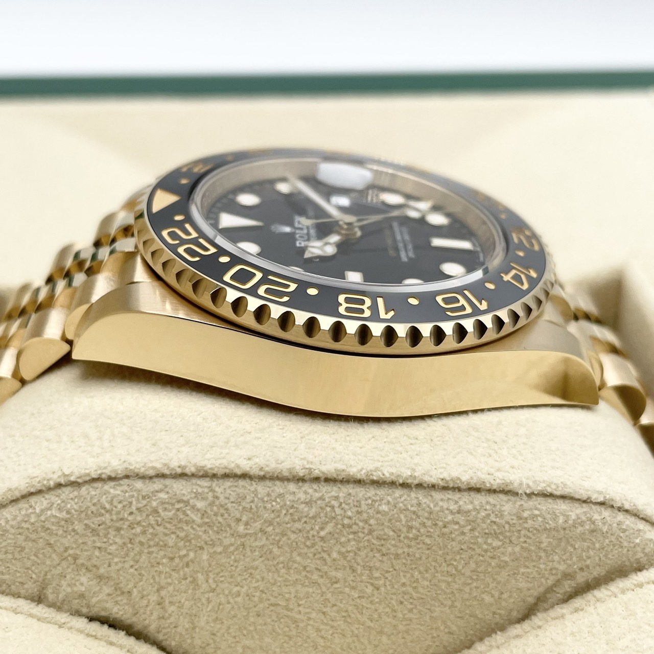 �ڥ֥�å��ե饤�ǡ��ò��ۥ���å��� GMT�ޥ�����II 126718GRNR ����ӥ꡼�֥쥹��å� �֥�å� 40mm