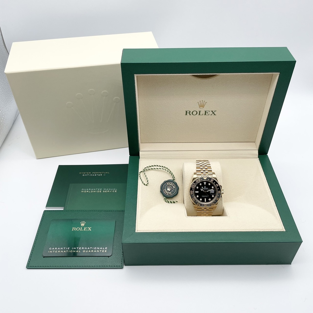 �ڥ֥�å��ե饤�ǡ��ò��ۥ���å��� GMT�ޥ�����II 126718GRNR ����ӥ꡼�֥쥹��å� �֥�å� 40mm