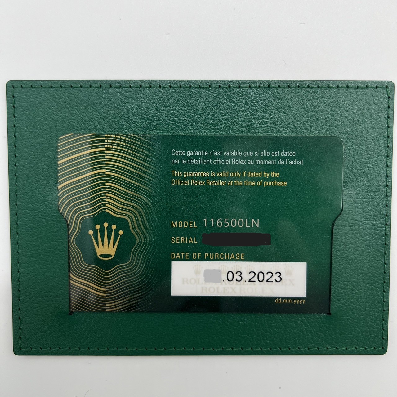 ����å��� �ǥ��ȥ� 116500LN �ۥ磻�� 2023ǯ3����