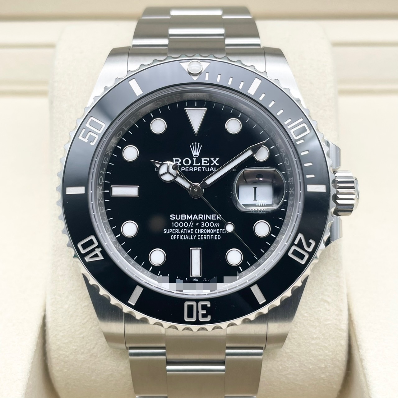 ��25ǯ6���顪�ۥ���å��� ���֥ޥ꡼�ʡ��ǥ��� 126610LN �֥�å� 41mm