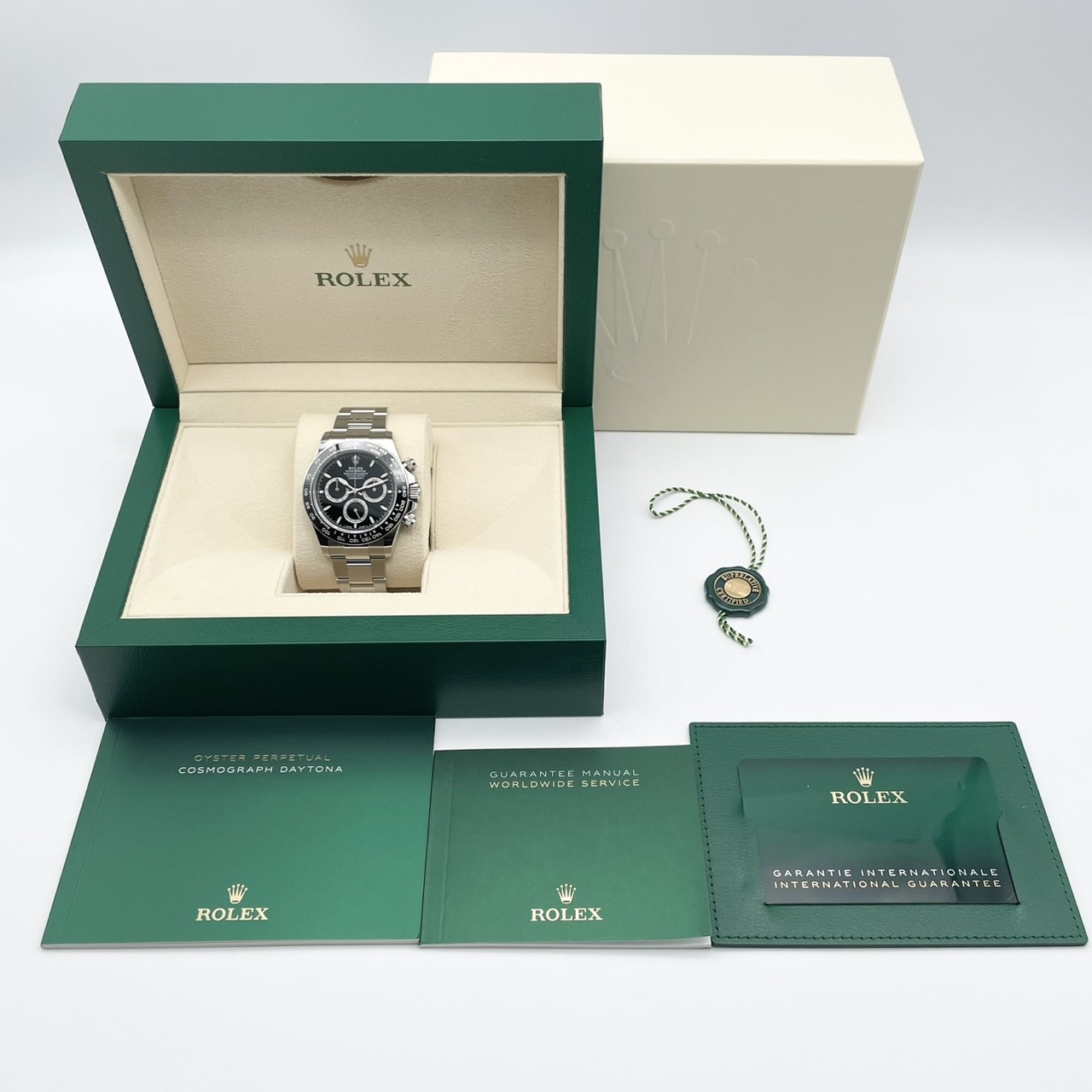 ����å��� �ǥ��ȥ� 126500LN  �֥�å� ���ƥ�쥹�������� �����������֥쥹 40mm