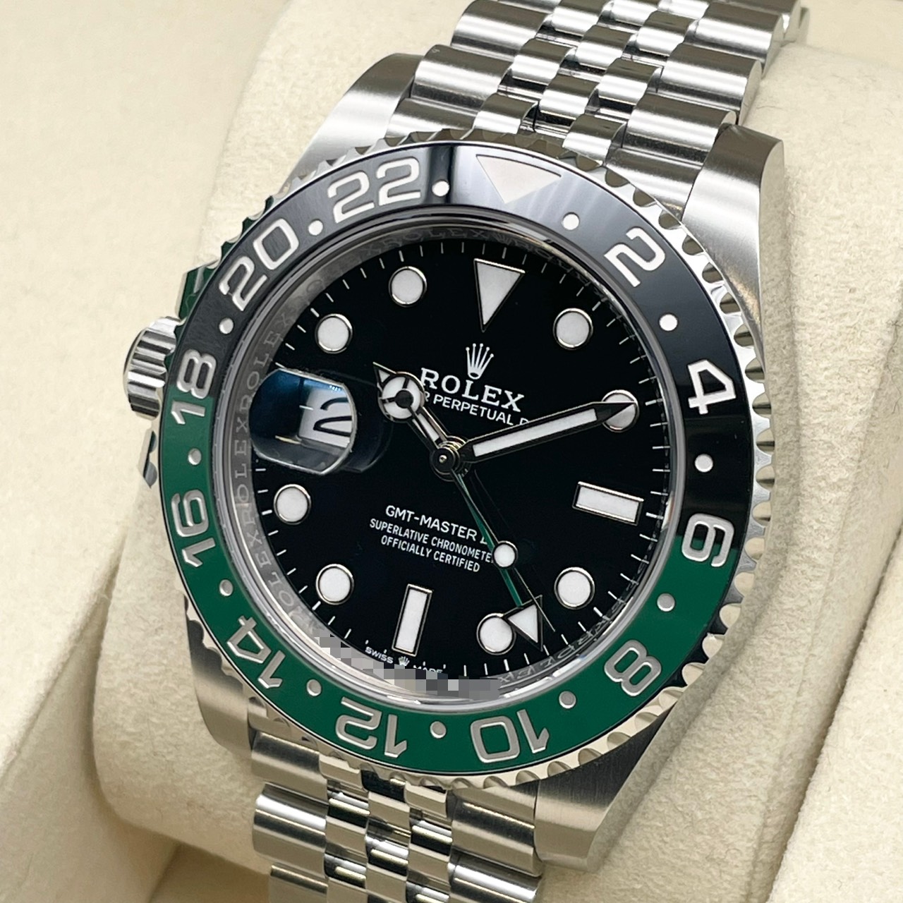 ����å��� GMT�ޥ�����II 126720VTNR �֥�å� ����ӥ꡼�֥쥹 40mm