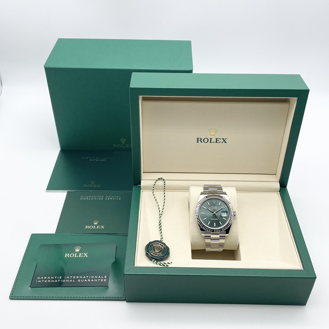 ���ݾڽ�����2026ǯ5��ۥ���å��� �ǥ��ȥ��㥹�� 126334 �ߥ�ȥ��꡼�� 41mm