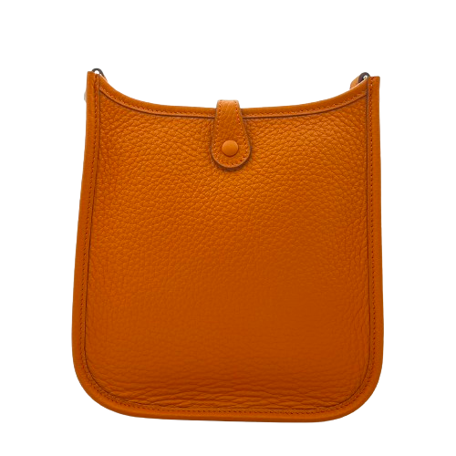 ❤未使用品❤エヴリンTPM オレンジ シルバー金具 エルメス B刻印 エブリン エルメス エヴリン（エブリン） TPM トリヨンクレマンス