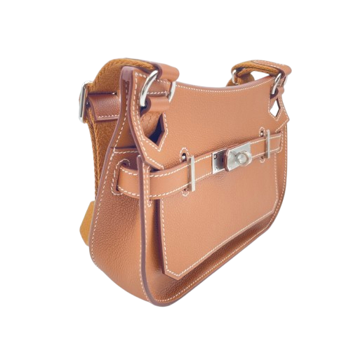 HERMES エルメス ジプシエールミニ ベトン ゴールド金具 ショルダー