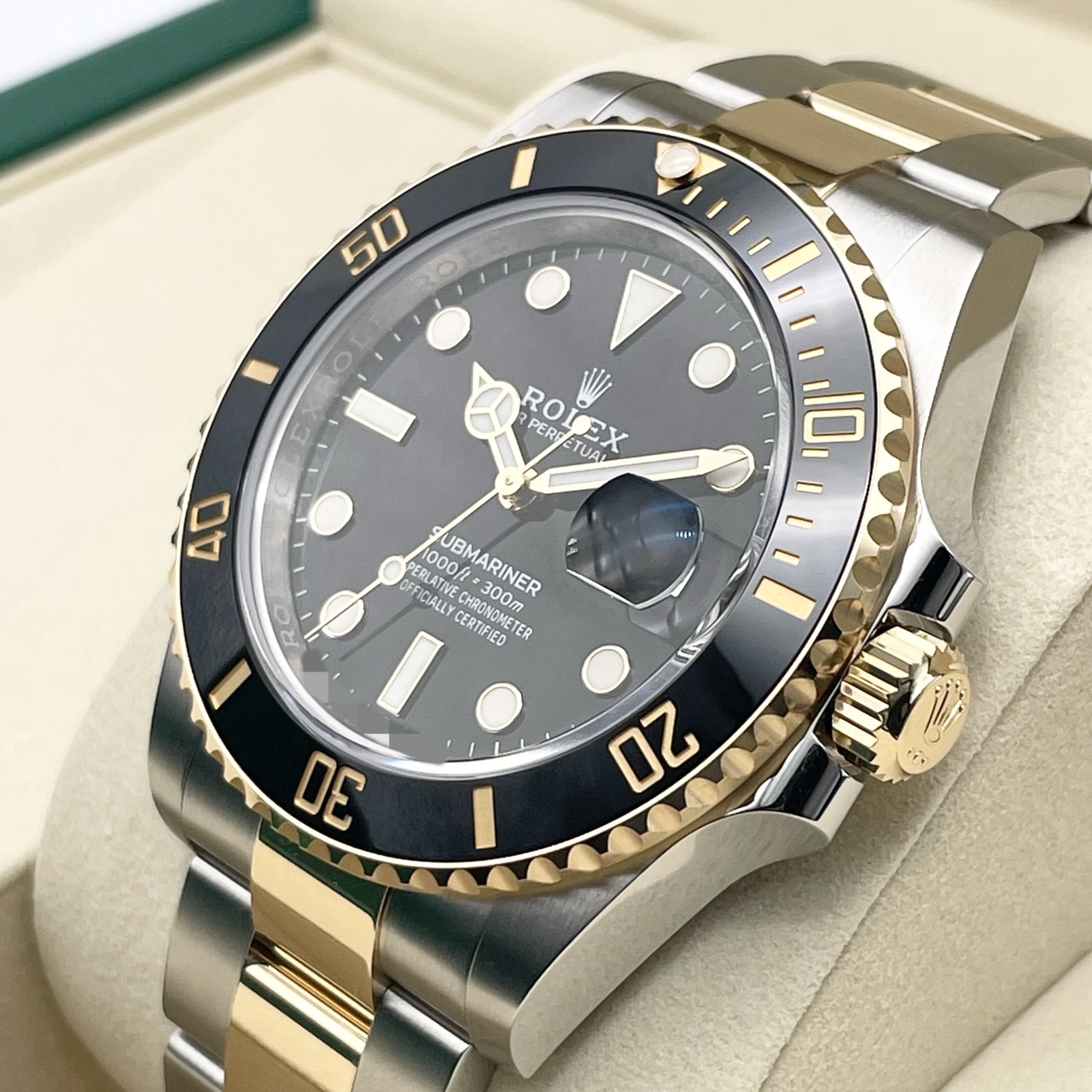 ��25ǯ8���顪�� ����å��� ���֥ޥ꡼�ʡ��ǥ��� 126613LN �֥�å� 41mm