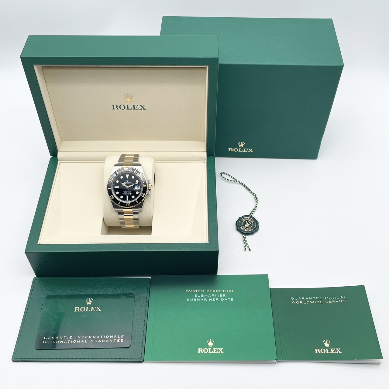 ��25ǯ8���顪�� ����å��� ���֥ޥ꡼�ʡ��ǥ��� 126613LN �֥�å� 41mm