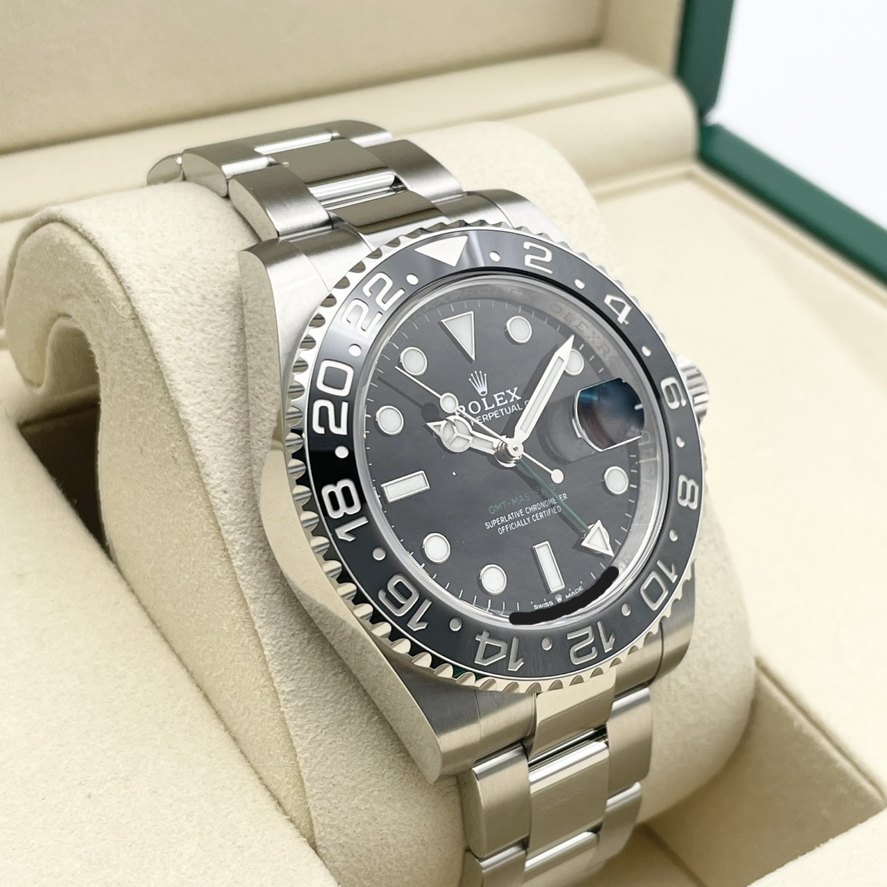 ���ݾڽ�����2026ǯ2��ۥ���å��� GMT�ޥ�����II 126710GRNR �֥�å� �����������֥쥹��å� 40mm