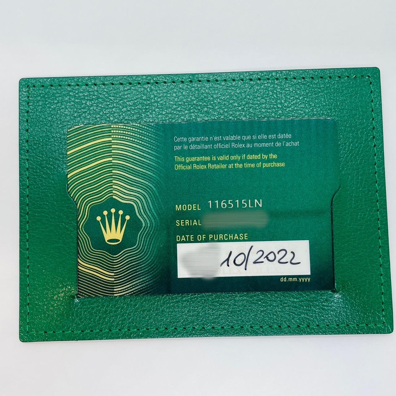 �ڥ����ѡ���������ʡۥ���å��� �ǥ��ȥ� 116515LN  �֥�å���С��٥�� ���祳�졼�ȡ��֥�å�