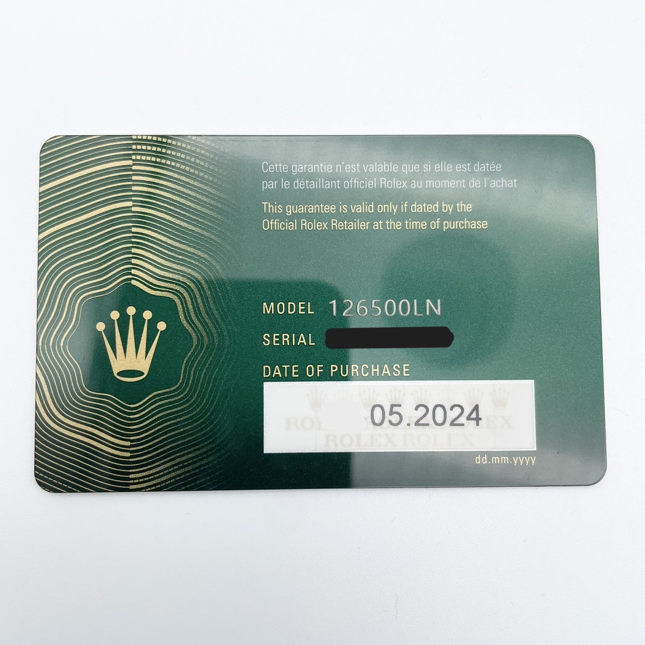 ����å��� �ǥ��ȥ� 126500LN  �ۥ磻�� 40mm ���ƥ�쥹�������� �����������֥쥹