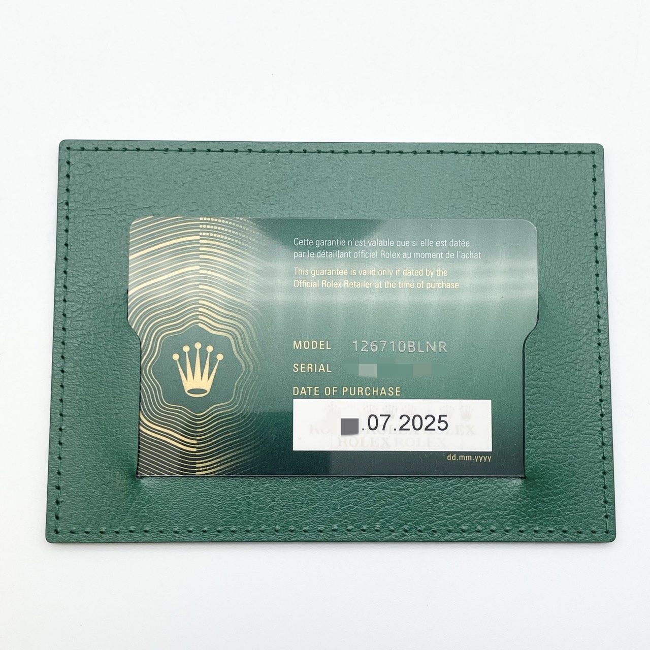 ���ݾڽ�����2025ǯ7��ۥ���å��� GMT�ޥ�����II 126710BLNR �Хåȥޥ� ����ӥ꡼�֥쥹 40mm