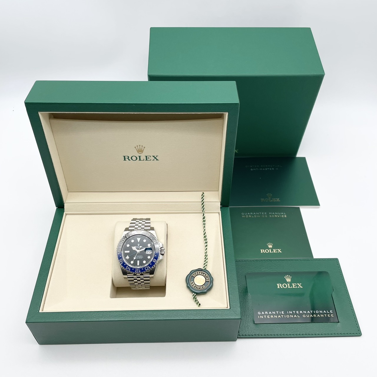 ���ݾڽ�����2025ǯ7��ۥ���å��� GMT�ޥ�����II 126710BLNR �Хåȥޥ� ����ӥ꡼�֥쥹 40mm