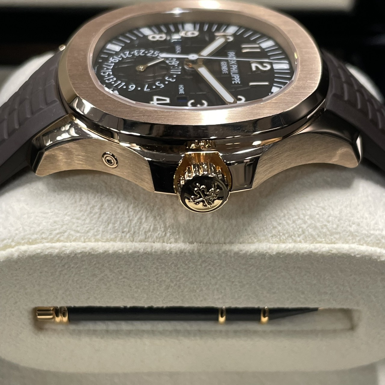 �ڥ�С�̤���åȡۡ�Ȣ �ݾڽ������ۥѥƥå��ե���å� �������Ρ��� 5164R-001 �֥饦�󡦥���ܥ� 40.8mm��