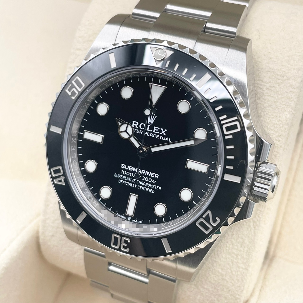 ����å��� ���֥ޥ꡼�� �Υ�ǥ��� 124060 �֥�å� ���ƥ�쥹�������� 41mm