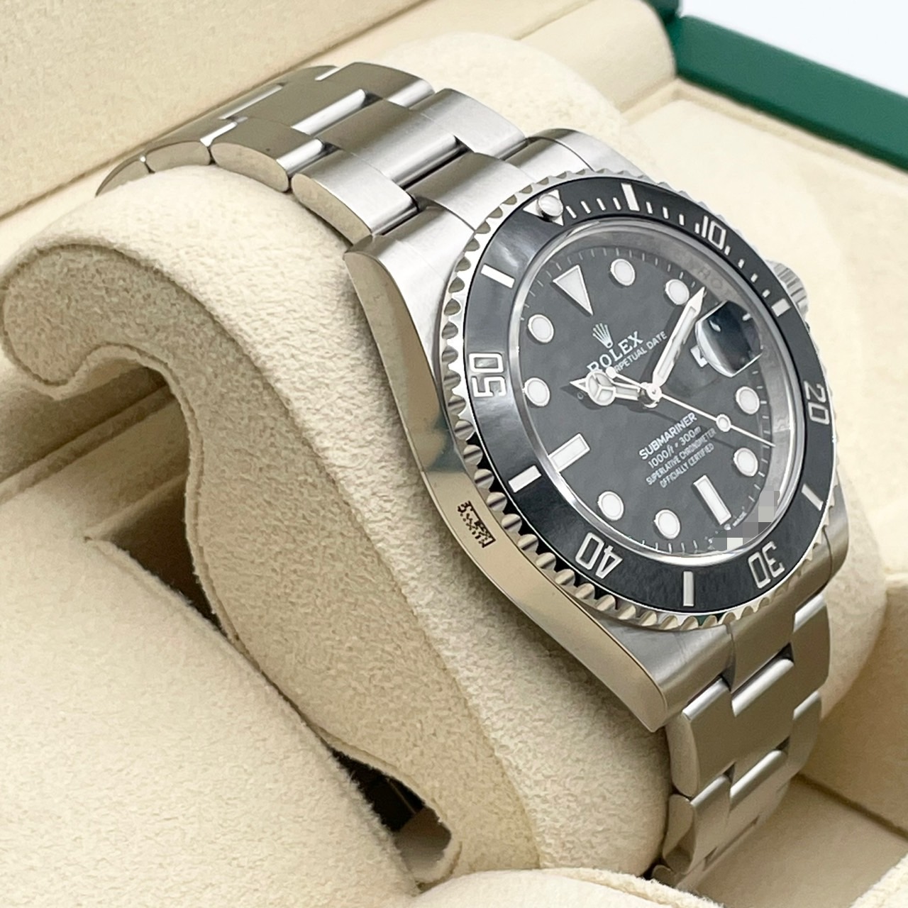 ������Ź�ݸ�����դ������ۥ���å��� ���֥ޥ꡼�ʡ��ǥ��� 126610LN �֥�å� 41mm