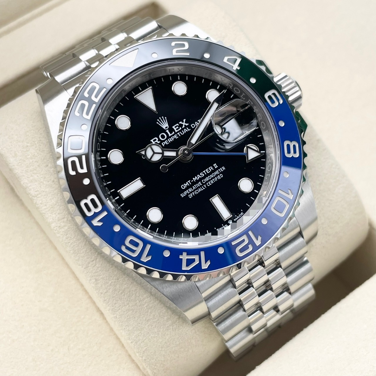 ��25ǯ8���顪�ۥ���å��� GMT�ޥ�����II 126710BLNR �Хåȥޥ� ����ӥ꡼�֥쥹 40mm